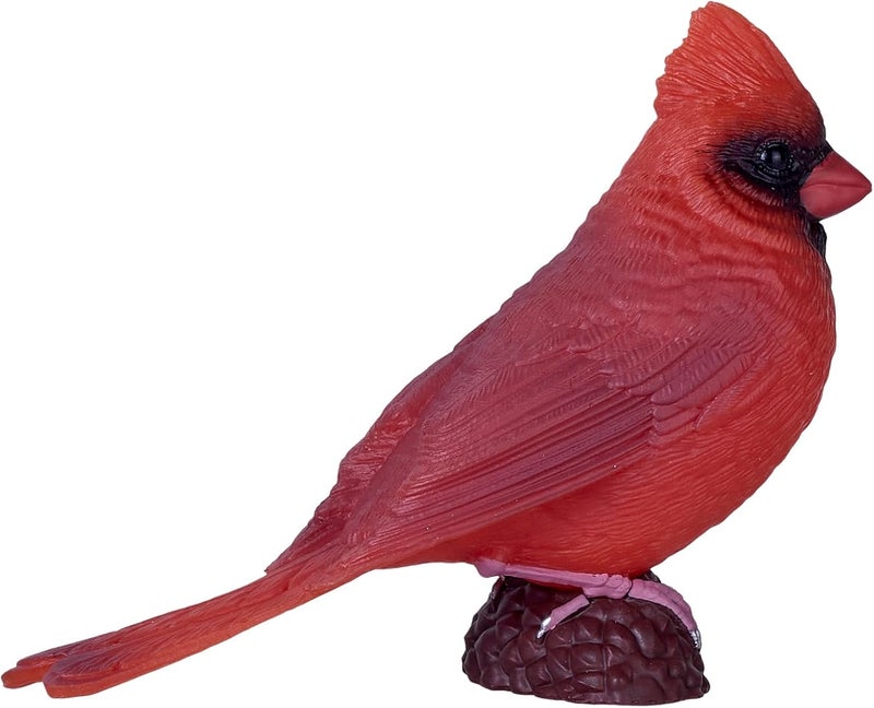 MOJO - Red Cardinal | Hand-Painted Toy | Wildlife Collection | True to Life & Highly Detailed | Designed in the UK - Image 1